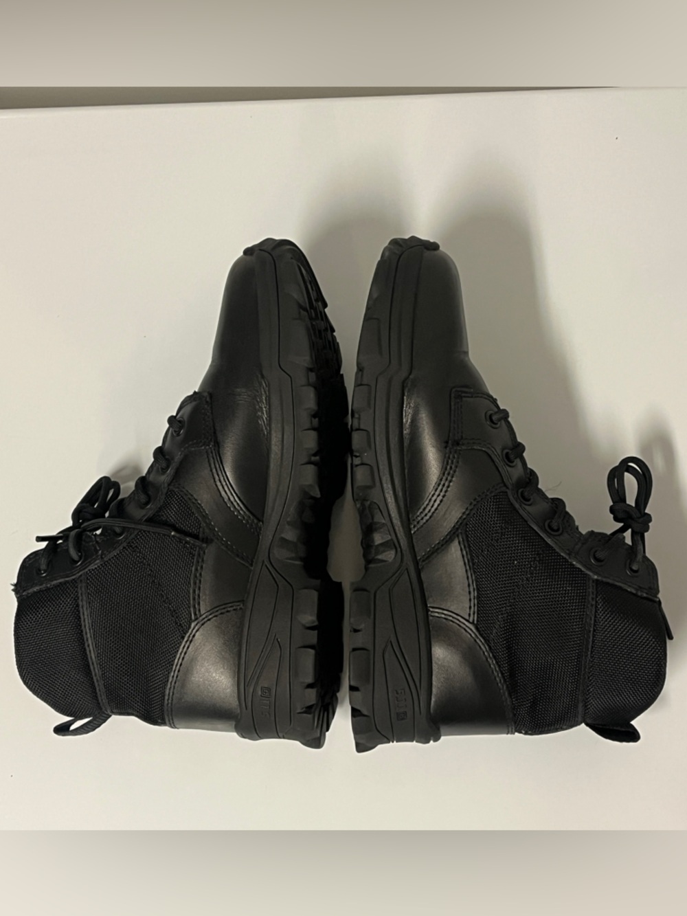 5.11 Tactical Boots Black Speed 3.0 Leather 5" Boots Men's Size 7 - WORN ONCE! - Picture 6 of 12